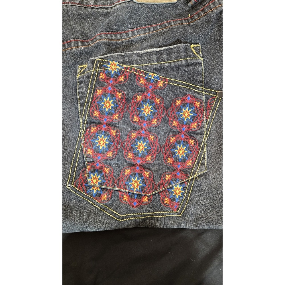 Vintage Men's Coogie Wide Leg Jeans with Embroidered Pockets - Picture 3 of 16
